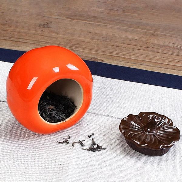 storage bottles & jars kitchen ceramic persimmon shaped tea box jar holder suitable for storing all kinds of dried fruits and candies
storage bottles & jars kitchen ceramic persimmon shaped tea box jar holder suitable for storing all kinds of dried fruits and candies