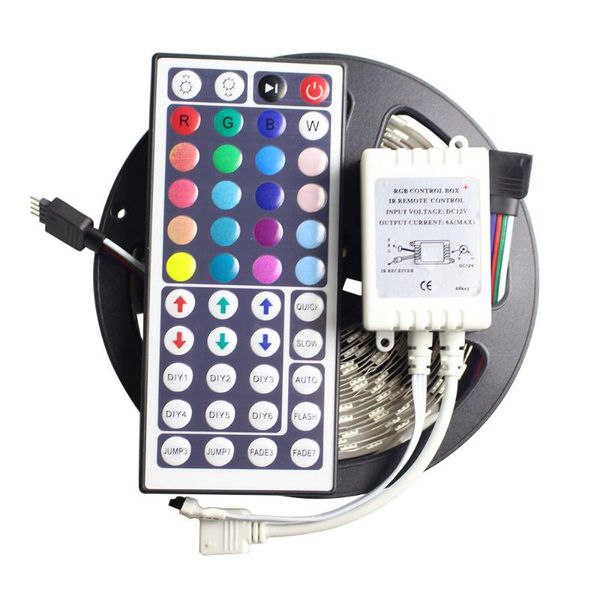 strip flexible light smd dc12v 5m 60led/m 300leds ribbon tape with ir 44 keys remote controller strips led
strip flexible light smd dc12v 5m 60led/m 300leds ribbon tape with ir 44 keys remote controller strips led