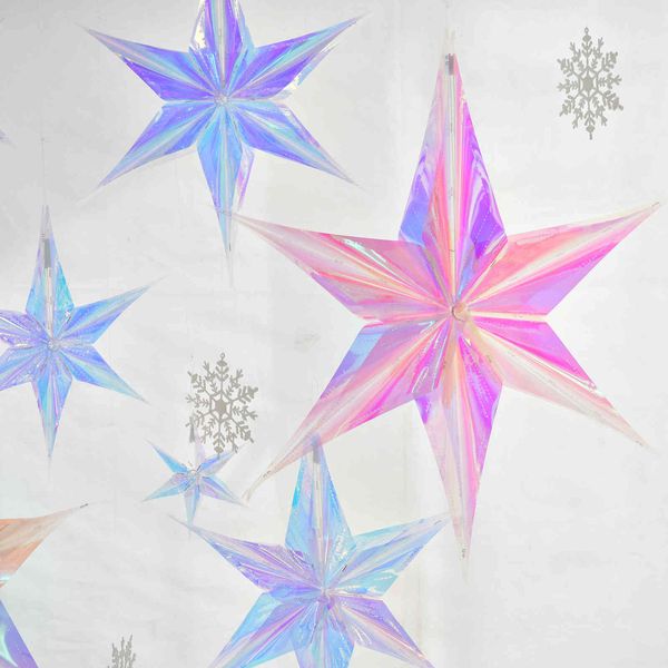 party decoration pendant laser colorful five pointed star snow flake shopping mall activity decoration
party decoration pendant laser colorful five pointed star snow flake shopping mall activity decoration