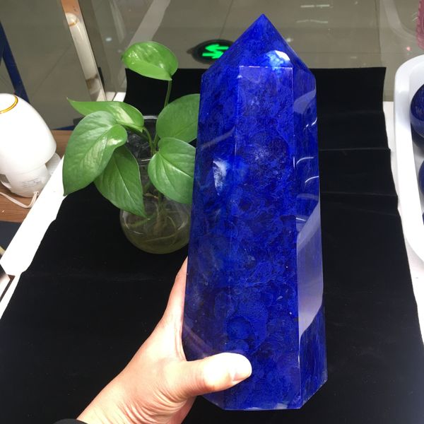 high temperature blue fused crystal fused stone crystal column obelisk quartz stone point sample healing reiki decoration
high temperature blue fused crystal fused stone crystal column obelisk quartz stone point sample healing reiki decoration
