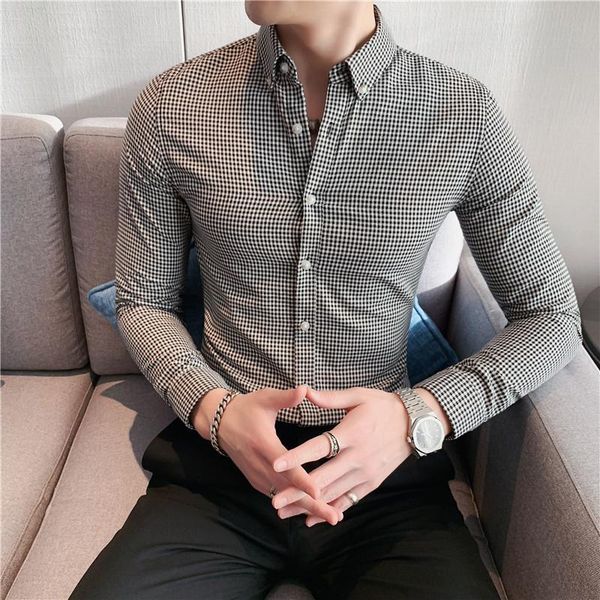 men's casual shirts plus size 4xl- luxury long sleeve plaid shirt men clothing simple non-iron slim fit chemise homme business formal, White;black
men's casual shirts plus size 4xl- luxury long sleeve plaid shirt men clothing simple non-iron slim fit chemise homme business formal, White;black