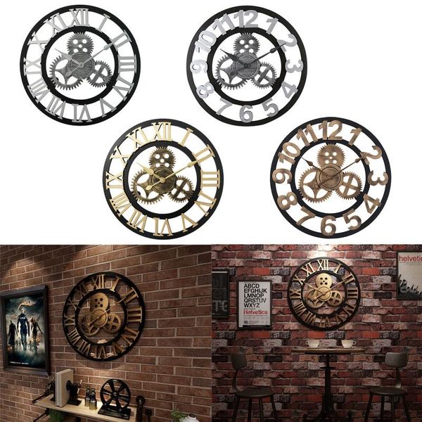 marginf 40/50cm vintage silent wall clock arabic roman numeral pendulum clocks for living room bedroom kitchen office home decor
marginf 40/50cm vintage silent wall clock arabic roman numeral pendulum clocks for living room bedroom kitchen office home decor