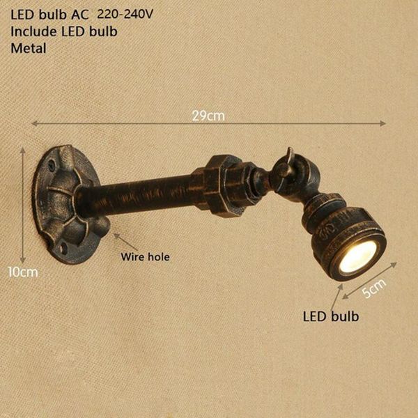 wall lamp nordic loft iron rust water pipe retro adjustable led sconce lights modern luminaire for living room bedroom kitchen
wall lamp nordic loft iron rust water pipe retro adjustable led sconce lights modern luminaire for living room bedroom kitchen