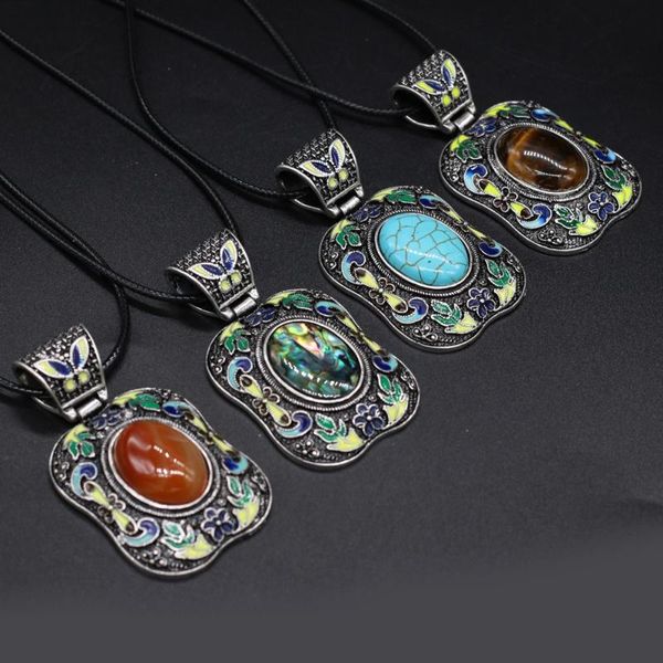 pendant necklaces natural stone agates crystal aventurine lapis lazuli rose quartzs necklace pendants for women gift size 40x70mm length 55c, Silver
pendant necklaces natural stone agates crystal aventurine lapis lazuli rose quartzs necklace pendants for women gift size 40x70mm length 55c, Silver