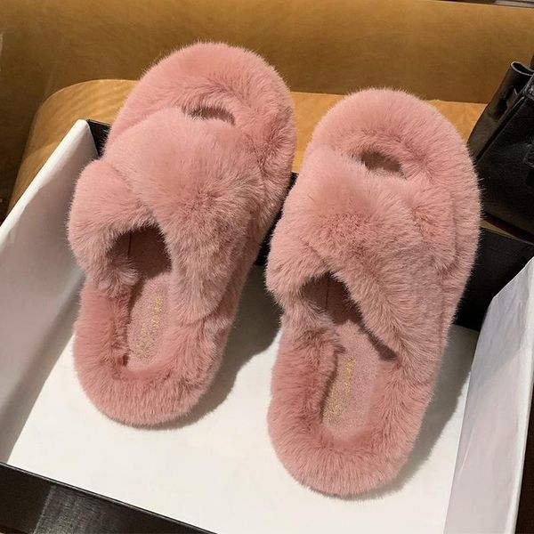 fluffy slippers soft pink fur winter home warm women fashion non slip flat plush bedroom house shoes slides 2021, Black
fluffy slippers soft pink fur winter home warm women fashion non slip flat plush bedroom house shoes slides 2021, Black