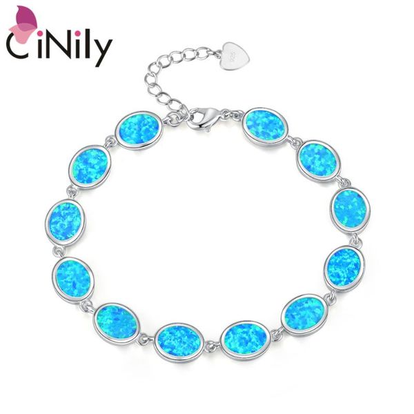 cinily white orange blue fire opal stone chain link bracelets & bangles silver plated bohemia boho summer party jewelry woman link,, Black
cinily white orange blue fire opal stone chain link bracelets & bangles silver plated bohemia boho summer party jewelry woman link,, Black