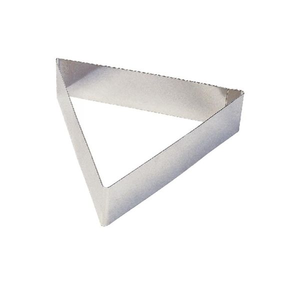 cake tools 5pcs / lot stainless steel trilateral shape mousse ring cirlce baking tool dessert cheese slicer cutter 
cake tools 5pcs / lot stainless steel trilateral shape mousse ring cirlce baking tool dessert cheese slicer cutter