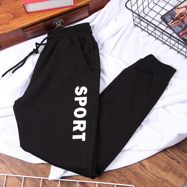 women's pants & capris fashion 2021 spring autumn sweatpants casual letter printing harem drawstring elastic waist female trousers, Black;white
women's pants & capris fashion 2021 spring autumn sweatpants casual letter printing harem drawstring elastic waist female trousers, Black;white