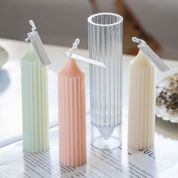 craft tools 1pc diy long pole stripe candle molds plastic pillar making large cylinder rib supplie
craft tools 1pc diy long pole stripe candle molds plastic pillar making large cylinder rib supplie