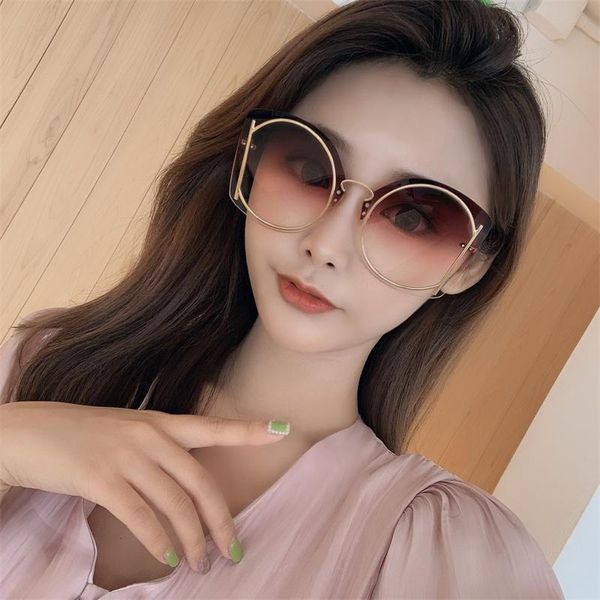sunglasses frameless personality luxury men women fashion shades uv400 vintage glasses, White;black
sunglasses frameless personality luxury men women fashion shades uv400 vintage glasses, White;black