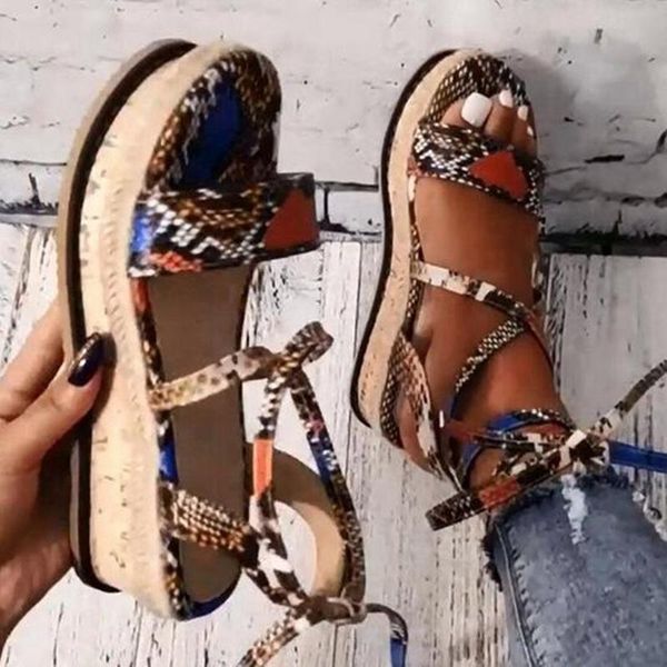 classic women snake sandals platform heels cross strap ankle lace peep toe fashion beach party ladies shoes zapatos de mujer, Black
classic women snake sandals platform heels cross strap ankle lace peep toe fashion beach party ladies shoes zapatos de mujer, Black