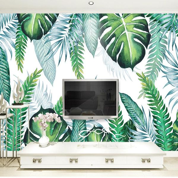 wallpapers custom any size mural wallpaper modern tropical plant leaves wall cloth living room tv sofa home decor waterproof paper 3 d
wallpapers custom any size mural wallpaper modern tropical plant leaves wall cloth living room tv sofa home decor waterproof paper 3 d