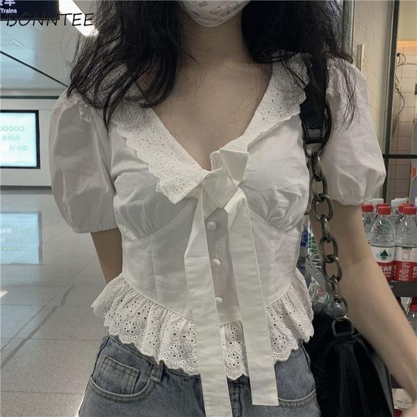 women's blouses & shirts summer blouse womens simple all-match comfortable v-neck daily fashion leisure blusas ladies puff sleeve sweet, White
women's blouses & shirts summer blouse womens simple all-match comfortable v-neck daily fashion leisure blusas ladies puff sleeve sweet, White
