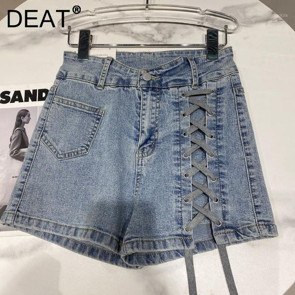 women's shorts deat women side strap personality streetwear denim arrivals high waist fashion spring summer 2021 11d2057, White;black
women's shorts deat women side strap personality streetwear denim arrivals high waist fashion spring summer 2021 11d2057, White;black