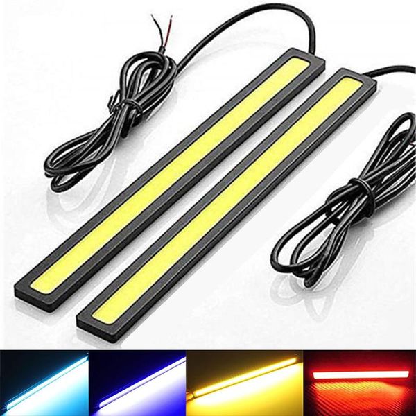 strips 2 pcs 17cm led cob daytime running light waterproof dc12v car source parking fog bar lamp strip
strips 2 pcs 17cm led cob daytime running light waterproof dc12v car source parking fog bar lamp strip