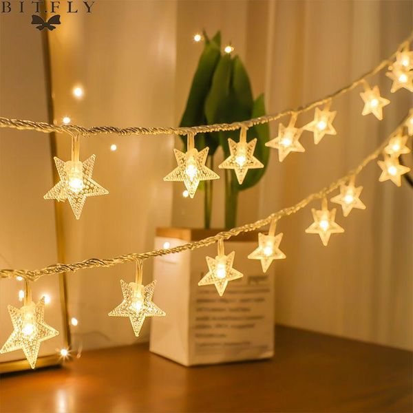wedding fairy lights festoon led string star garland window curtain indoor decoration birthday party lighting supplies
wedding fairy lights festoon led string star garland window curtain indoor decoration birthday party lighting supplies