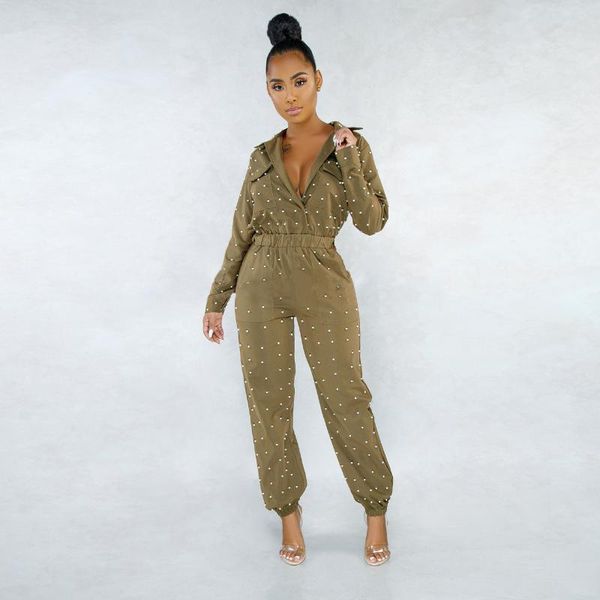 women's jumpsuits & rompers one piece long sleeve playsuits and v neck casual elegant overalls for women loose korean style clothes 202, Black;white
women's jumpsuits & rompers one piece long sleeve playsuits and v neck casual elegant overalls for women loose korean style clothes 202, Black;white