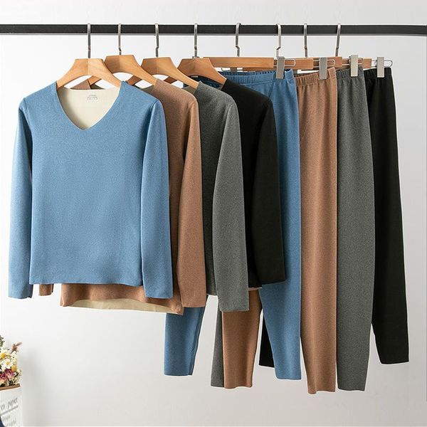 men's thermal underwear women men winter pajamas set warm fleece thicken sleepwear long johns cotton breathable plus size, Black;white
men's thermal underwear women men winter pajamas set warm fleece thicken sleepwear long johns cotton breathable plus size, Black;white