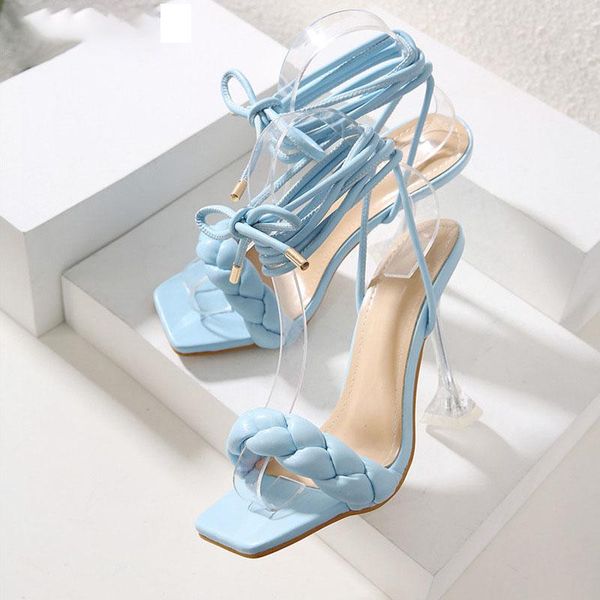 sandals summer fashion design weave women transparent hollow cross-tied high heels ladies open toe party shoes, Black
sandals summer fashion design weave women transparent hollow cross-tied high heels ladies open toe party shoes, Black