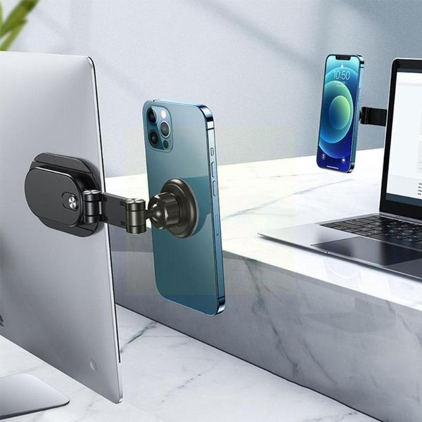 cell phone mounts & holders 2021 lapcellphone mount multi screen support adjustable bracket interactive holder magnetic for accessories
cell phone mounts & holders 2021 lapcellphone mount multi screen support adjustable bracket interactive holder magnetic for accessories