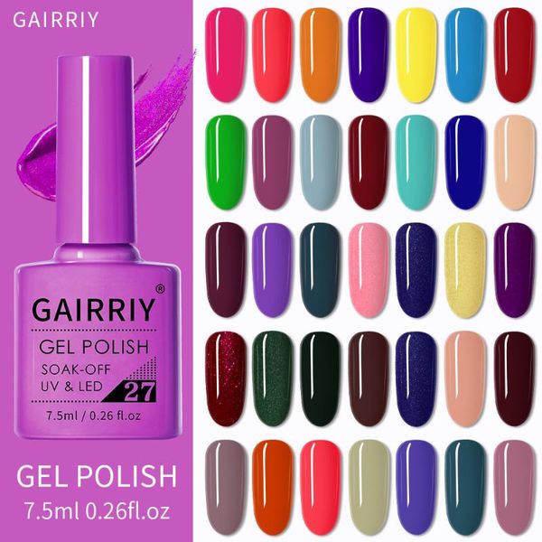 nail polish gairriy 7.5ml gel supply wholesale soak off uv led lacquer art glitter long lasting
nail polish gairriy 7.5ml gel supply wholesale soak off uv led lacquer art glitter long lasting