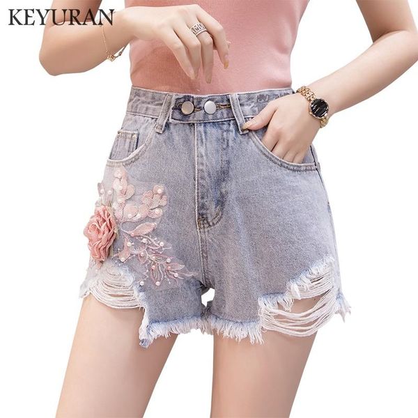 women's shorts summer fashion women designer embridery tassel ripped hole denim loose female woman flower embroidered jeans, White;black
women's shorts summer fashion women designer embridery tassel ripped hole denim loose female woman flower embroidered jeans, White;black