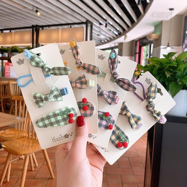 hair accessories girls cute ears rope fabric checkered bow hairpin sweet cherry bb clip baby headdress for children fashion, Slivery;white
hair accessories girls cute ears rope fabric checkered bow hairpin sweet cherry bb clip baby headdress for children fashion, Slivery;white