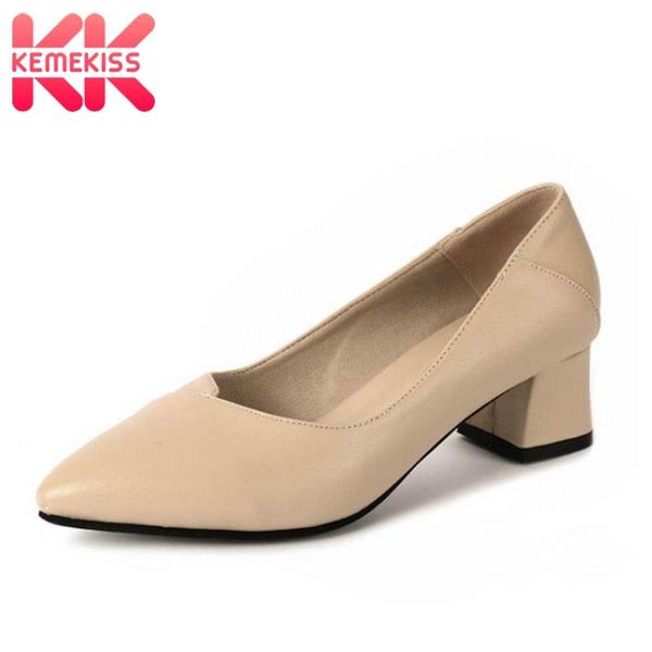 dress shoes kemekiss fashion women pumps design pointed toe high-quality pu leather heels lady footwear size 33-43, Black
dress shoes kemekiss fashion women pumps design pointed toe high-quality pu leather heels lady footwear size 33-43, Black