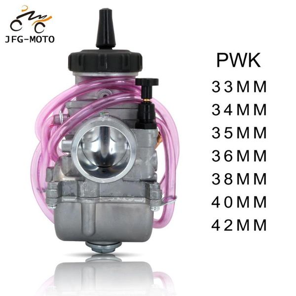 motorcycle aluminum alloy carburetor universal for pwk 33 34 35 36 38 40 42 with power jet original racing moto 200cc-450cc fuel system
motorcycle aluminum alloy carburetor universal for pwk 33 34 35 36 38 40 42 with power jet original racing moto 200cc-450cc fuel system