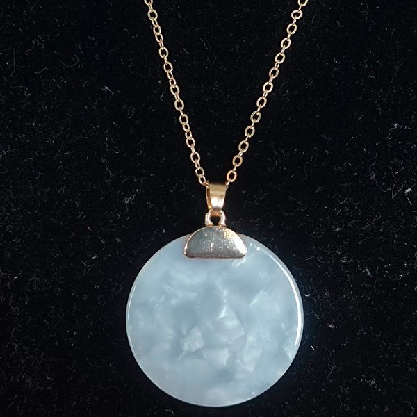 2021 fashion roundness shape acrylic acetate necklace for women brand jewelry, Silver
2021 fashion roundness shape acrylic acetate necklace for women brand jewelry, Silver