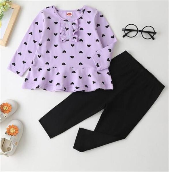 clothing sets girl's two piece set toddler's sleeve heart print jeans for casual kids baby children outfit clothes 2021 spring aut, White
clothing sets girl's two piece set toddler's sleeve heart print jeans for casual kids baby children outfit clothes 2021 spring aut, White