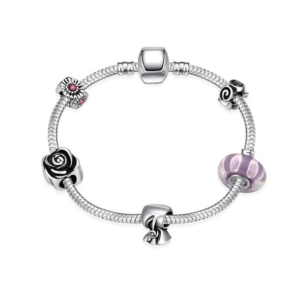 charm bracelets foreign trade fashion retro flower ladies bracelet sterling silver romantic women's, Golden;silver
charm bracelets foreign trade fashion retro flower ladies bracelet sterling silver romantic women's, Golden;silver
