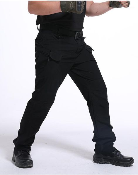men's pants tactical cargo sweatpants casual male sports multi pocket elastic military trousers for men slim fit 5xl, Black
men's pants tactical cargo sweatpants casual male sports multi pocket elastic military trousers for men slim fit 5xl, Black