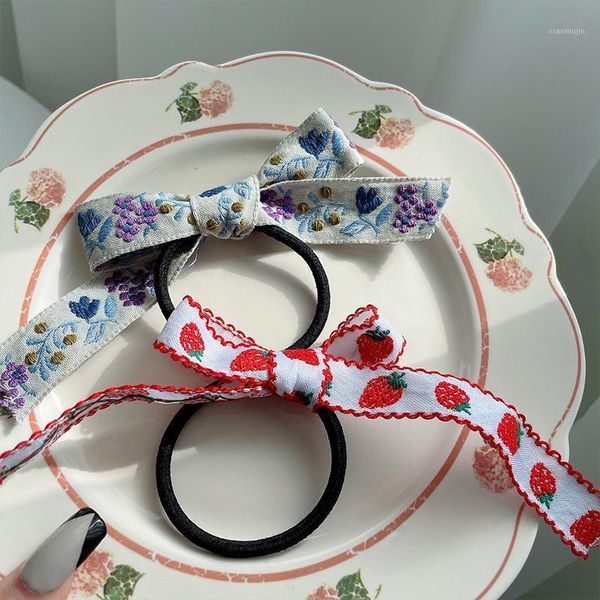 children cute sweet strawberry flower elastic hair bands girls lovely knotted bow scrunchies rubber kids accessories, Slivery;white
children cute sweet strawberry flower elastic hair bands girls lovely knotted bow scrunchies rubber kids accessories, Slivery;white