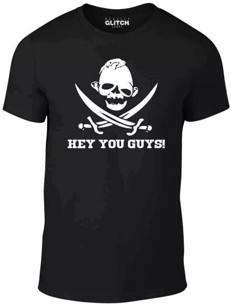 hey you guys t-shirt - funny t shirt pirate sloth parody joke skull the goonies, White;black
hey you guys t-shirt - funny t shirt pirate sloth parody joke skull the goonies, White;black