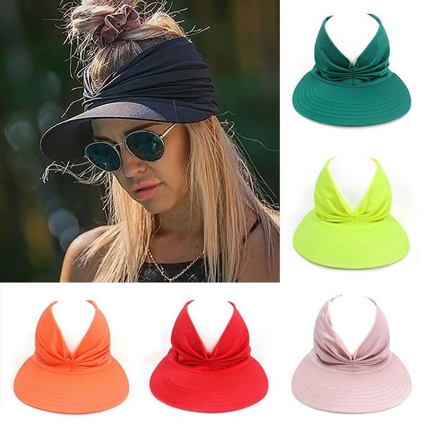 wide brim hats outdoor visor sun hat beach sport women men sunscreen summer caps tennis bicycle empty 2021, Blue;gray
wide brim hats outdoor visor sun hat beach sport women men sunscreen summer caps tennis bicycle empty 2021, Blue;gray