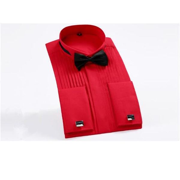 wedding men's shirt dress long-sleeved solid color swallow collar dance party red groom master casual shirts, White;black
wedding men's shirt dress long-sleeved solid color swallow collar dance party red groom master casual shirts, White;black