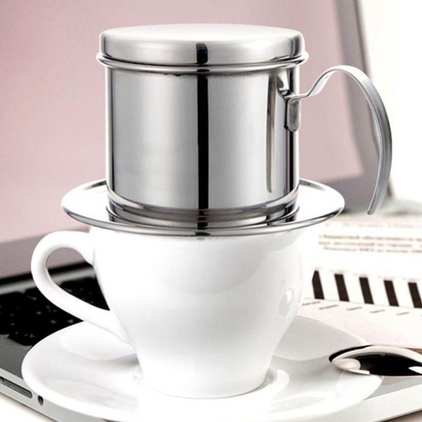 coffee filters 60% s stainless steel vietnamese filter cup drip maker infuser pot with handle
coffee filters 60% s stainless steel vietnamese filter cup drip maker infuser pot with handle