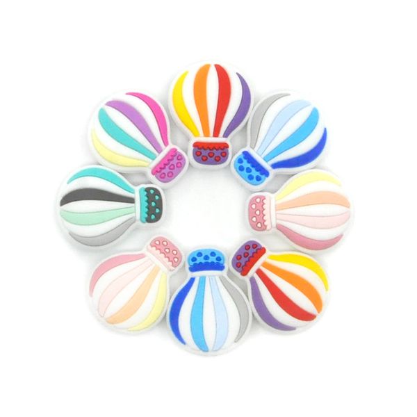air balloon silicone bead baby cute cartoon chewable pacifier for diy soothing teething accessories loose beads
air balloon silicone bead baby cute cartoon chewable pacifier for diy soothing teething accessories loose beads