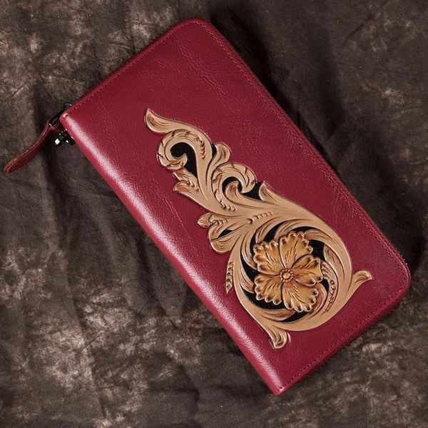 wallets johnature retro luxury wallet 2021 genuine leather womens and purses cowhide clutch female phone purse, Red;black
wallets johnature retro luxury wallet 2021 genuine leather womens and purses cowhide clutch female phone purse, Red;black