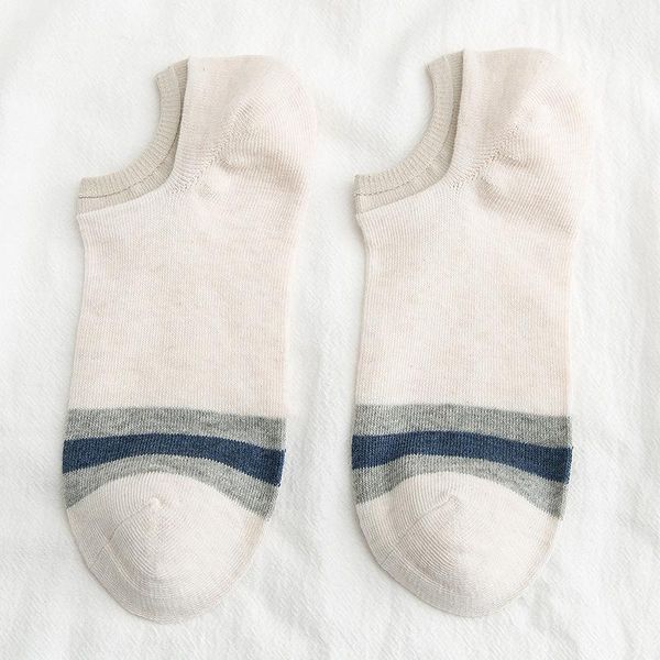 men's socks men fashion stripes cotton casual breathable boat short summer male, Black 
men's socks men fashion stripes cotton casual breathable boat short summer male, Black