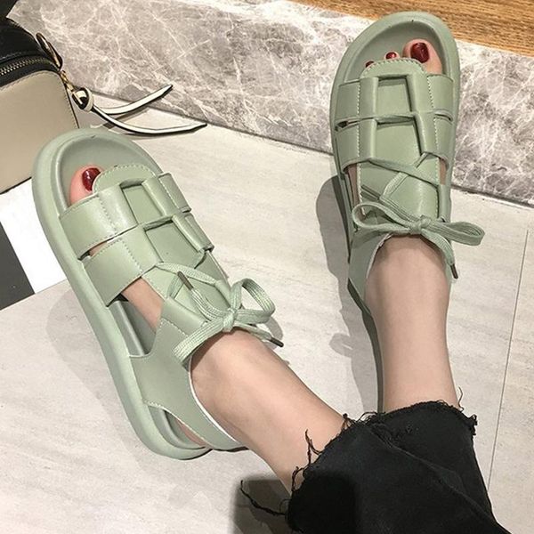sandals 2021 woman peep toe platform open slip-on lace up footwear fashion summer rome soft leather casual lady flat shoes, Black
sandals 2021 woman peep toe platform open slip-on lace up footwear fashion summer rome soft leather casual lady flat shoes, Black