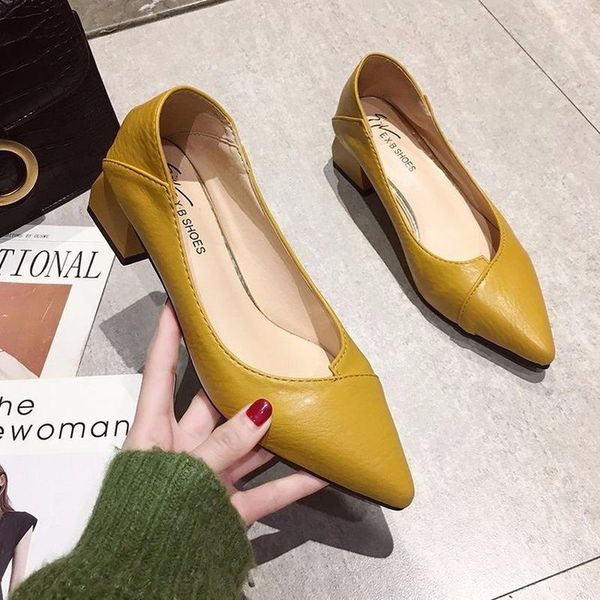 dress shoes pointed toe slip on shallow ladies thick mid heels women woman pumps 2021 spring solid leather casual, Black
dress shoes pointed toe slip on shallow ladies thick mid heels women woman pumps 2021 spring solid leather casual, Black