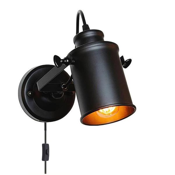 retro led wall lamp black antique vintage e27 spotlight adjustable head light indoor sconce decor for home restaurant
retro led wall lamp black antique vintage e27 spotlight adjustable head light indoor sconce decor for home restaurant