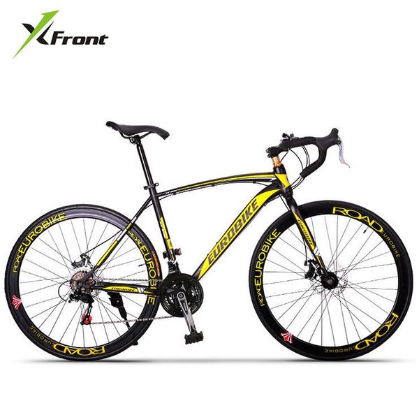 x-front brand 21/27 speed racing bike 700c*49cm steel frame bicycle alloy pedal cycling disc brake bicicleta road bikes
x-front brand 21/27 speed racing bike 700c*49cm steel frame bicycle alloy pedal cycling disc brake bicicleta road bikes