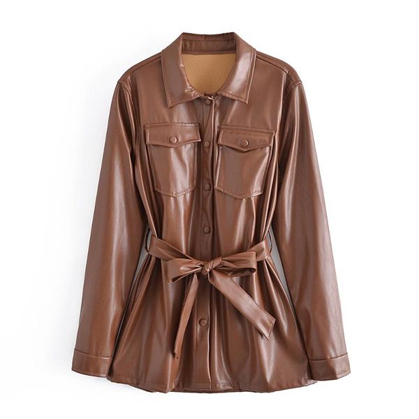 women's trench coats jc·kilig 2021 solid color windbreaker overcoat leather work shirt 66429g, Tan;black
women's trench coats jc·kilig 2021 solid color windbreaker overcoat leather work shirt 66429g, Tan;black