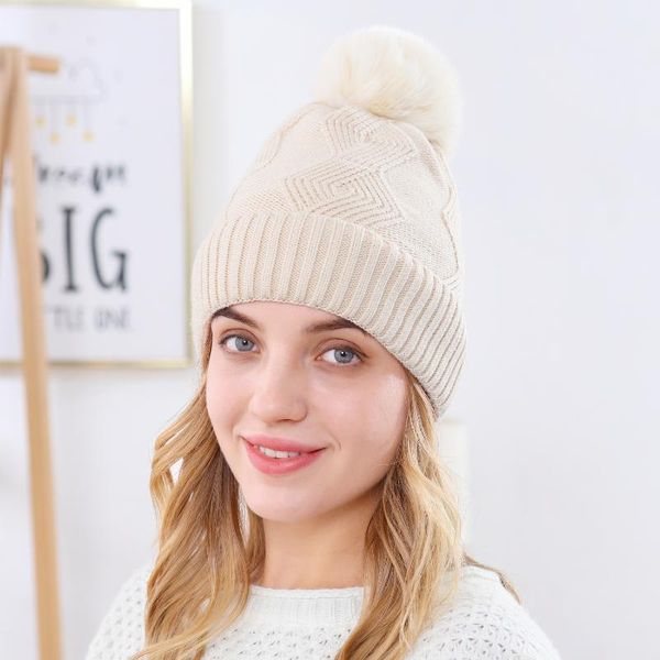 beanie/skull caps selling winter hat for women knitted spot plush velvet warm beanie hats girls pom solid cover head cap windproof, Blue;gray
beanie/skull caps selling winter hat for women knitted spot plush velvet warm beanie hats girls pom solid cover head cap windproof, Blue;gray