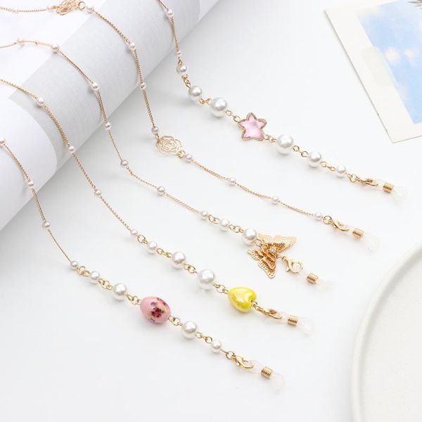 sunglasses frames office supplies adjustable anti-lost anti slip glasses chain reading lanyards ear saver holder necklace strap, Silver
sunglasses frames office supplies adjustable anti-lost anti slip glasses chain reading lanyards ear saver holder necklace strap, Silver