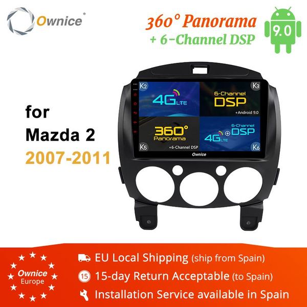 player ownice k2 k5 k6 9" android 8.1 2din 360 panorama dsp 4g lte car dvd radio recorder multimedia for 2 2007 - 2011
player ownice k2 k5 k6 9" android 8.1 2din 360 panorama dsp 4g lte car dvd radio recorder multimedia for 2 2007 - 2011