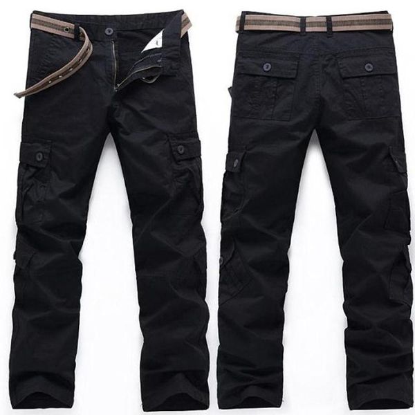vintage mens tactical pants casual pockets cargo cotton military trousers modish quality pantalon homme straight slim pant men's, Black
vintage mens tactical pants casual pockets cargo cotton military trousers modish quality pantalon homme straight slim pant men's, Black